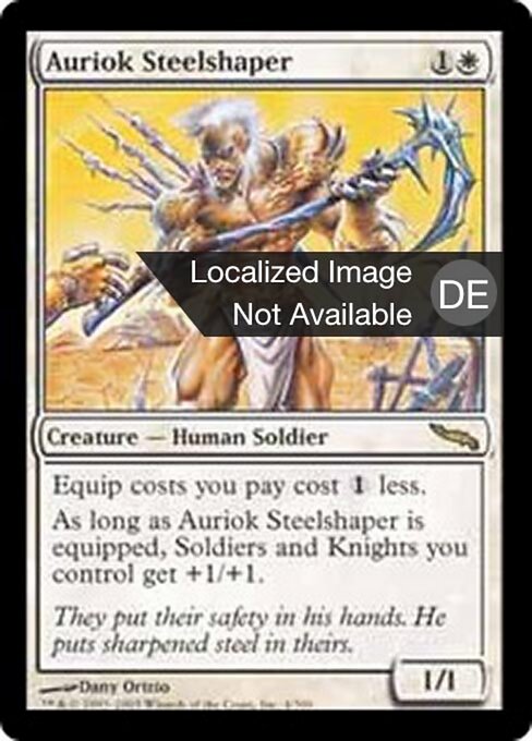 Auriok-Stahlformer MRD-4 Rare Good Deutsch