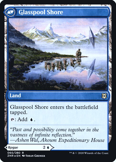 Glasspool Mimic // Glasspool Shore - Back Face