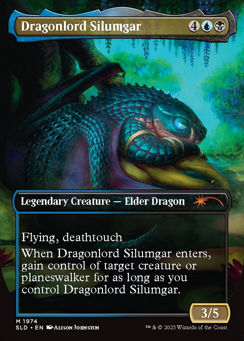 Dragonlord Silumgar // Dragonlord Silumgar - Back Face