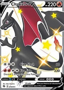 Glurak V CPA-79 Secret Rare Near Mint Deutsch