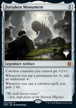 Verlassenes Monument (V.1) PZNR-244 Mythic Excellent Deutsch