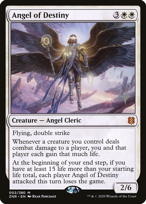 Engel des Schicksals (V.1) PZNR-2 Mythic Excellent Deutsch Foil