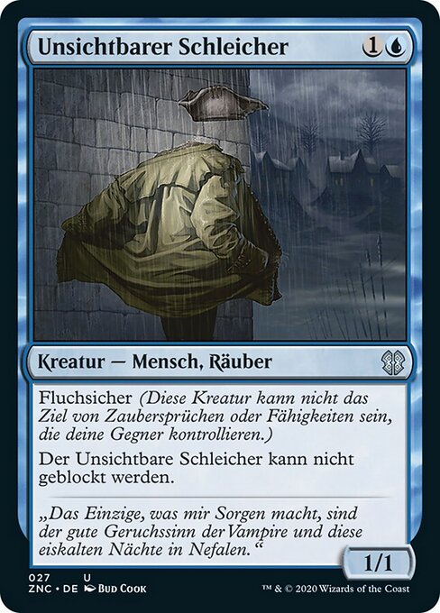 Unsichtbarer Schleicher ZNC-27 Uncommon Near Mint Deutsch