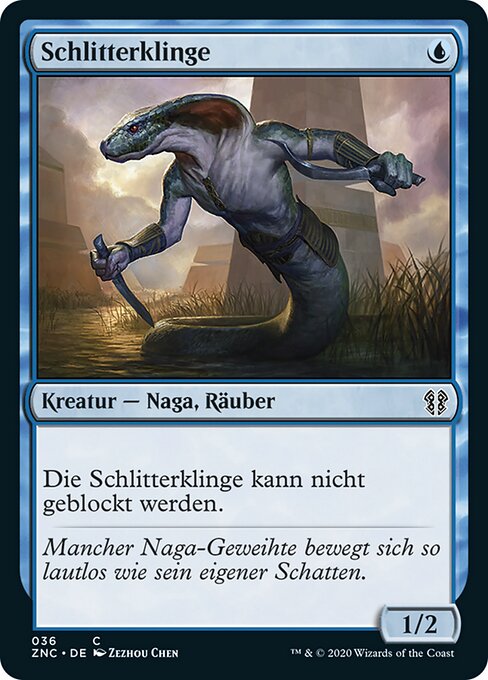 Schlitterklinge ZNC-36 Common Near Mint Deutsch