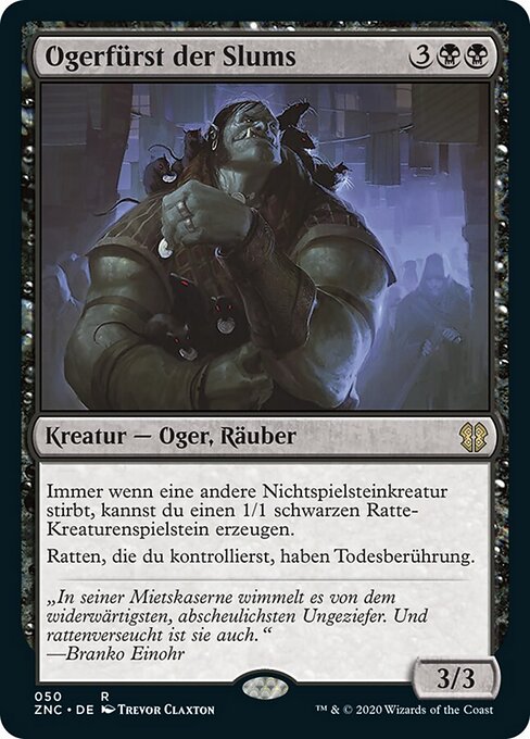 Ogerfürst der Slums ZNC-50 Rare Near Mint Deutsch