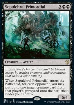 Sepulchral Primordial ZNC-54 Rare Near Mint Englisch