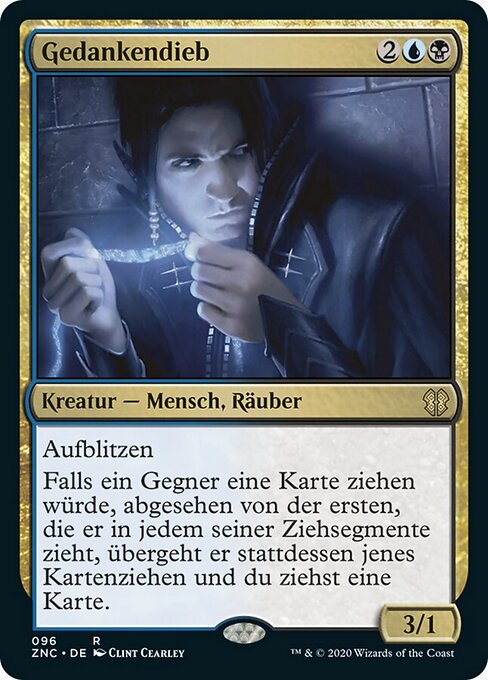 Gedankendieb ZNC-96 Rare Light Played Deutsch