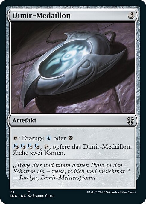 Dimir-Medaillon ZNC-111 Common Near Mint Deutsch