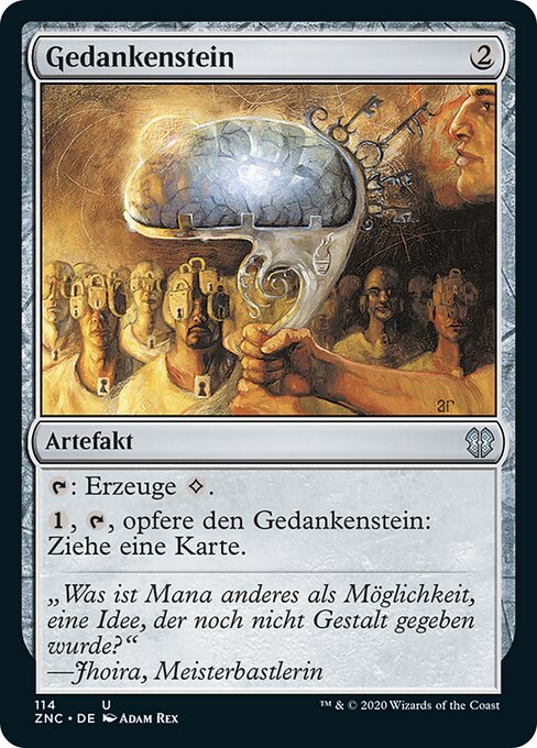 Gedankenstein ZNC-114 Uncommon Near Mint Deutsch