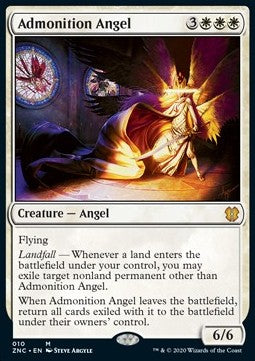 Admonition Angel ZNC-10 Mythic Near Mint Englisch