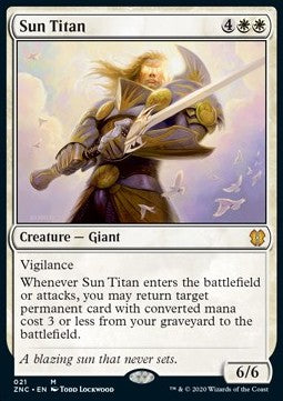 Sonnen-Titan ZNC-21 Mythic Excellent Deutsch