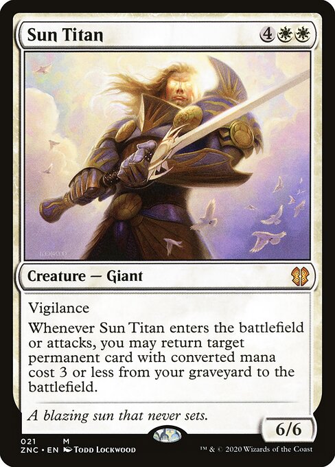 Sun Titan ZNC-21 Mythic Light Played Englisch