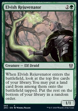 Elvish Rejuvenator ZNC-63 Common Near Mint Englisch