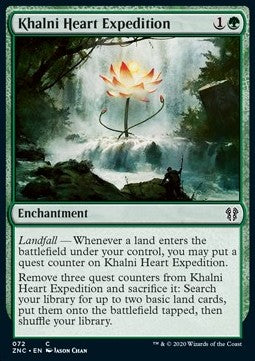 Khalni Heart Expedition ZNC-72 Common Excellent Englisch