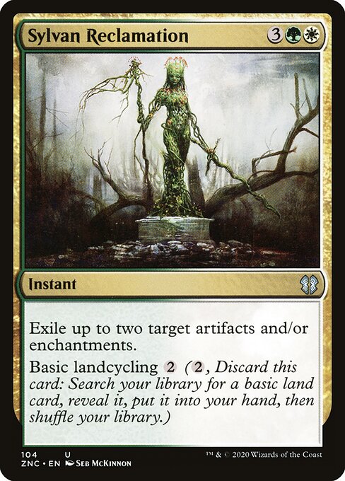 Sylvan Reclamation ZNC-104 Uncommon Excellent Englisch