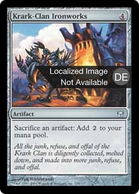 Eisenhütte des Krark-Clans 5DN-134 Uncommon Played Deutsch