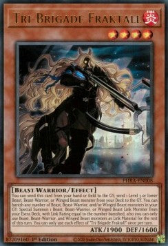 Tri-Brigade Fraktall PHRA-EN008 Ultra Rare Excellent Englisch 1. Auflage