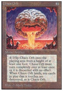 Chaos Orb 2ED- Rare Played Englisch