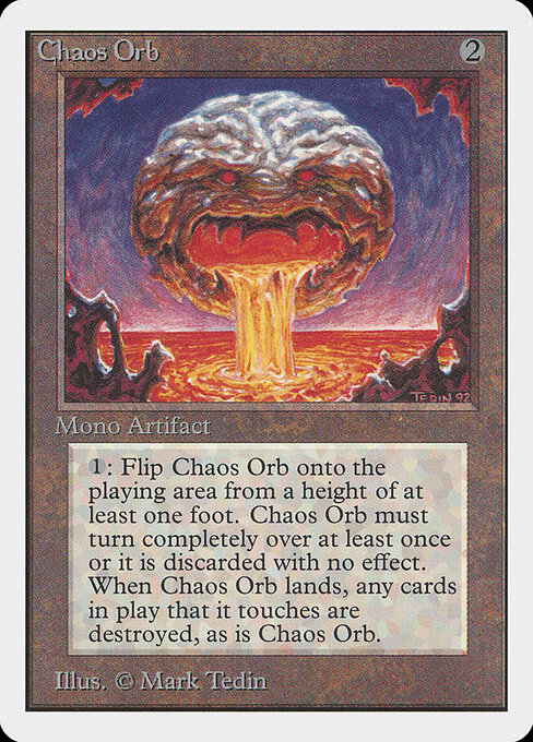 Chaos Orb 2ED- Rare Played Englisch