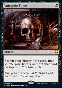 Vampiric Tutor CMR-156 Mythic Near Mint Englisch
