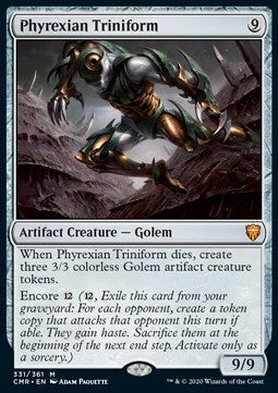 Phyrexian Triniform CMR-331 Mythic Near Mint Englisch