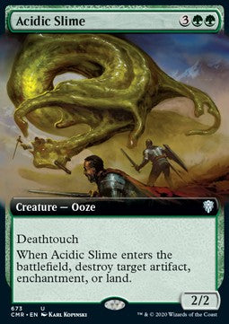Ätzender Schleim (V.2) XCMR-673 Uncommon Near Mint Deutsch Foil