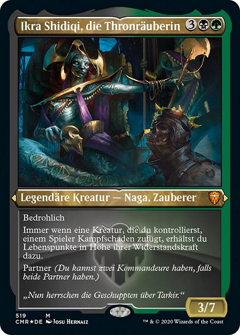 Ikra Shidiqi, die Thronräuberin XCMR-519 Mythic Excellent Deutsch Foil