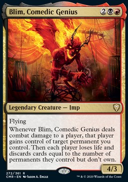 Blim, komödiantisches Genie CMR-272 Rare Excellent Deutsch Foil