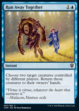 Run Away Together CMR-87 Common Excellent Englisch Foil