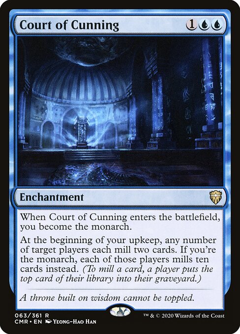 Hof der List CMR-63 Rare Excellent Englisch Foil