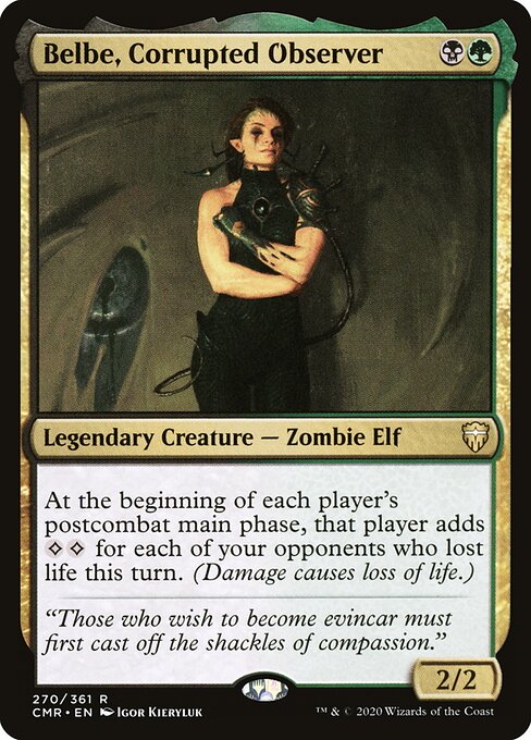 Belbe, Corrupted Observer CMR-270 Rare Excellent Englisch