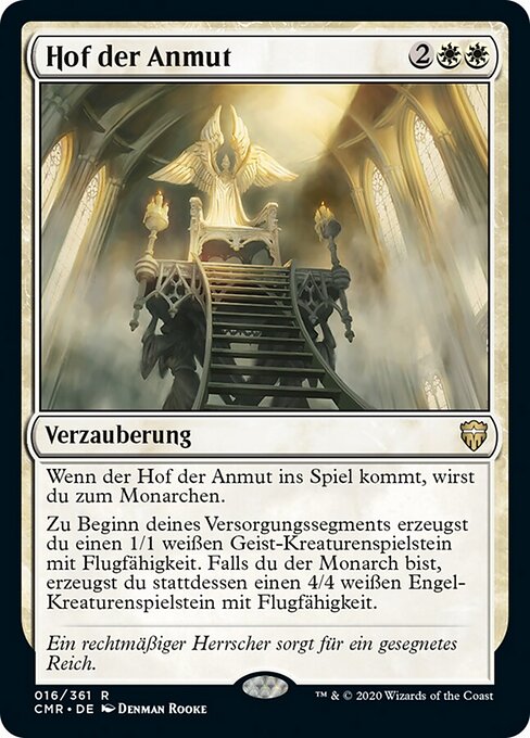 Hof der Anmut CMR-16 Rare Excellent Deutsch