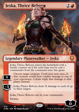 Jeska, die dreimal Wiedergeborene XCMR-513 Mythic Excellent Englisch