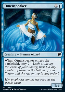 Omenverheißerin CMR-83 Common Near Mint Englisch Foil