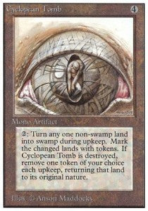 Cyclopean Tomb 2ED- Rare Light Played Englisch