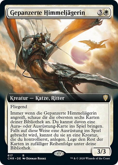 Gepanzerte Himmeljägerin XCMR-617 Rare Near Mint Deutsch