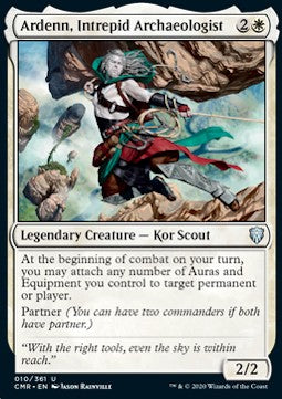 Ardenn, furchtloser Archäologe CMR-10 Uncommon Excellent Deutsch Foil