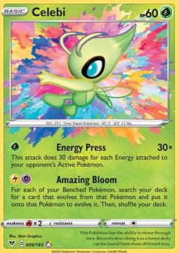 Celebi VIV-9 Amazing Rare Near Mint Deutsch
