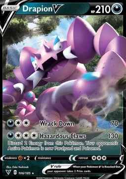 Drapion V VIV-106 Ultra Rare Excellent Englisch