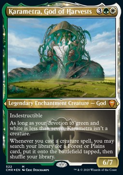 Karametra, Göttin der Ernte XCMR-522 Mythic Excellent Englisch Foil