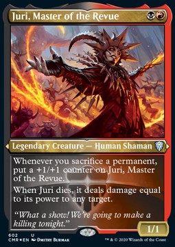 Juri, Meister der Revue XCMR-602 Uncommon Near Mint Deutsch Foil