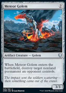 Meteorgolem CMR-325 Uncommon Near Mint Englisch Foil