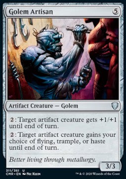 Golem-Handwerker CMR-311 Uncommon Near Mint Deutsch Foil