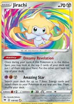 Jirachi VIV-119 Amazing Rare Good Deutsch
