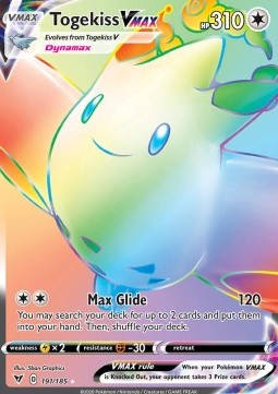 Togekiss VMAX VIV-191 Secret Rare Near Mint Deutsch