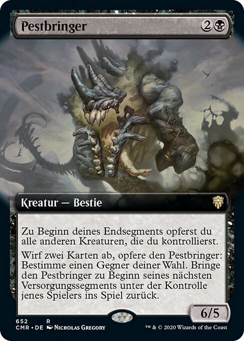 Pestbringer XCMR-652 Rare Near Mint Deutsch