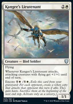 Kangees Leutnant CMR-26 Uncommon Near Mint Deutsch Foil