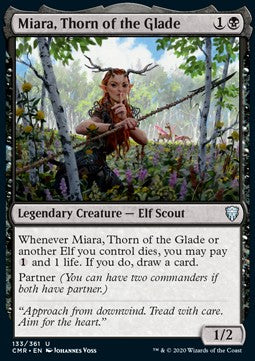 Miara, Thorn of the Glade CMR-133 Uncommon Near Mint Englisch