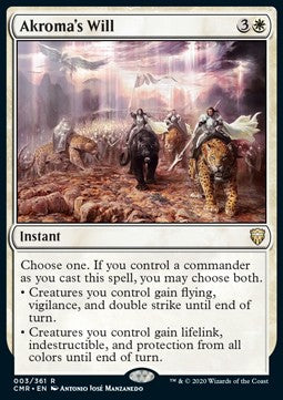 Akromas Wille CMR-3 Rare Good Deutsch Foil