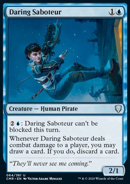Wagemutige Saboteurin CMR-64 Uncommon Near Mint Deutsch Foil